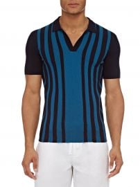 Orlebar Brown - Horton Striped Polo Shirt at Saks Fifth Avenue